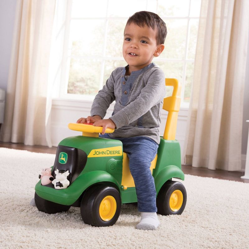 John Deere Sit N Scoot Activity Tractor - Green