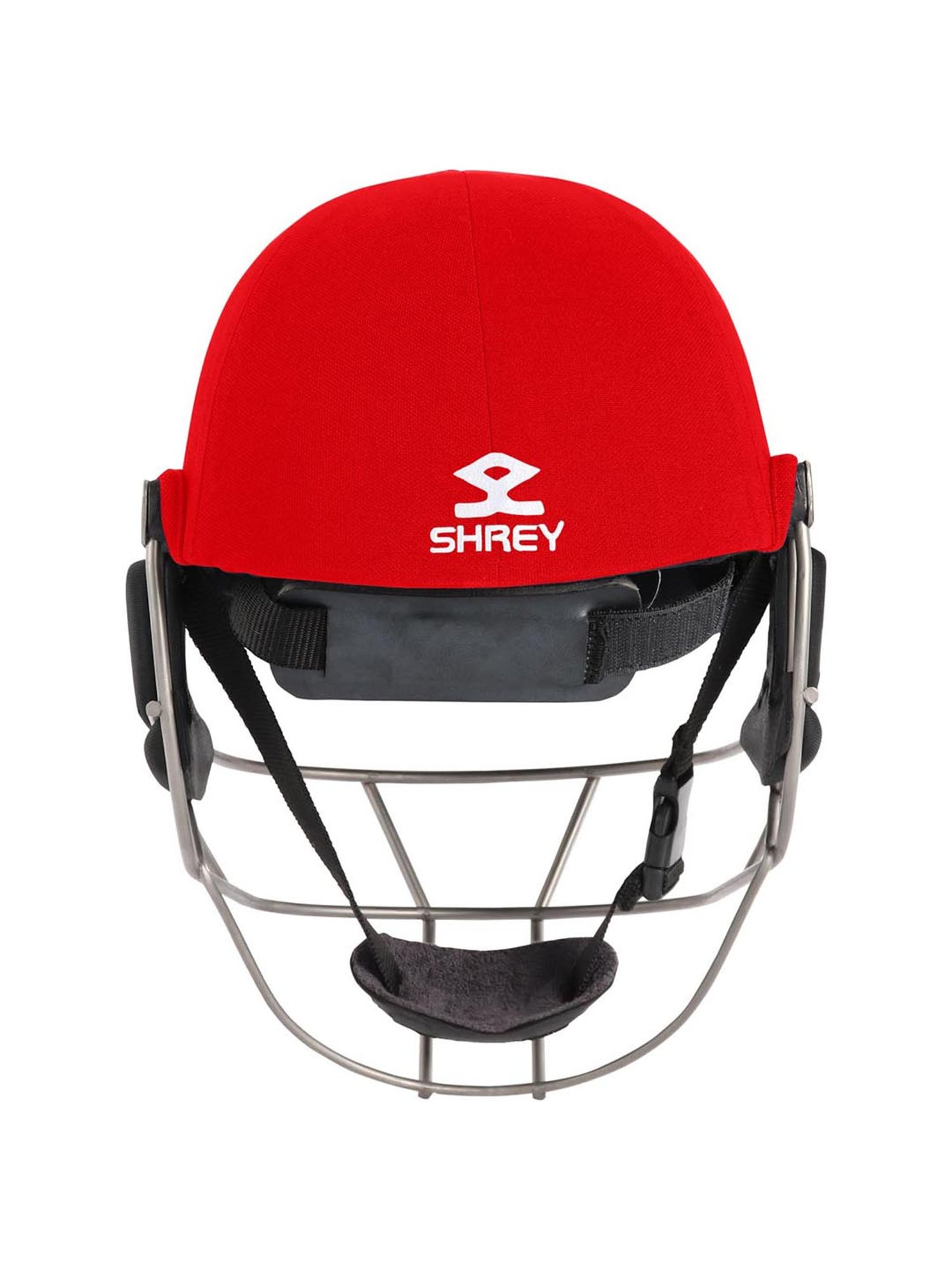 Shrey Red Masterclass Air Titanium Cricket Helmet (S)