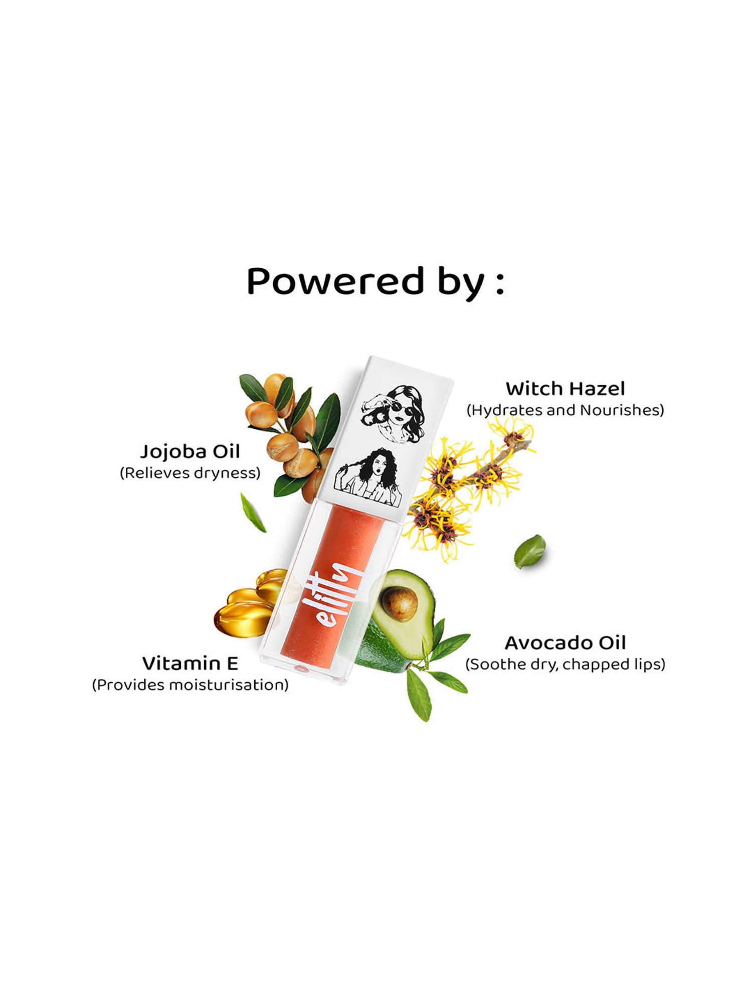 Glowiest Effortless Glow Lip Oil 003 Berry - 5 ml