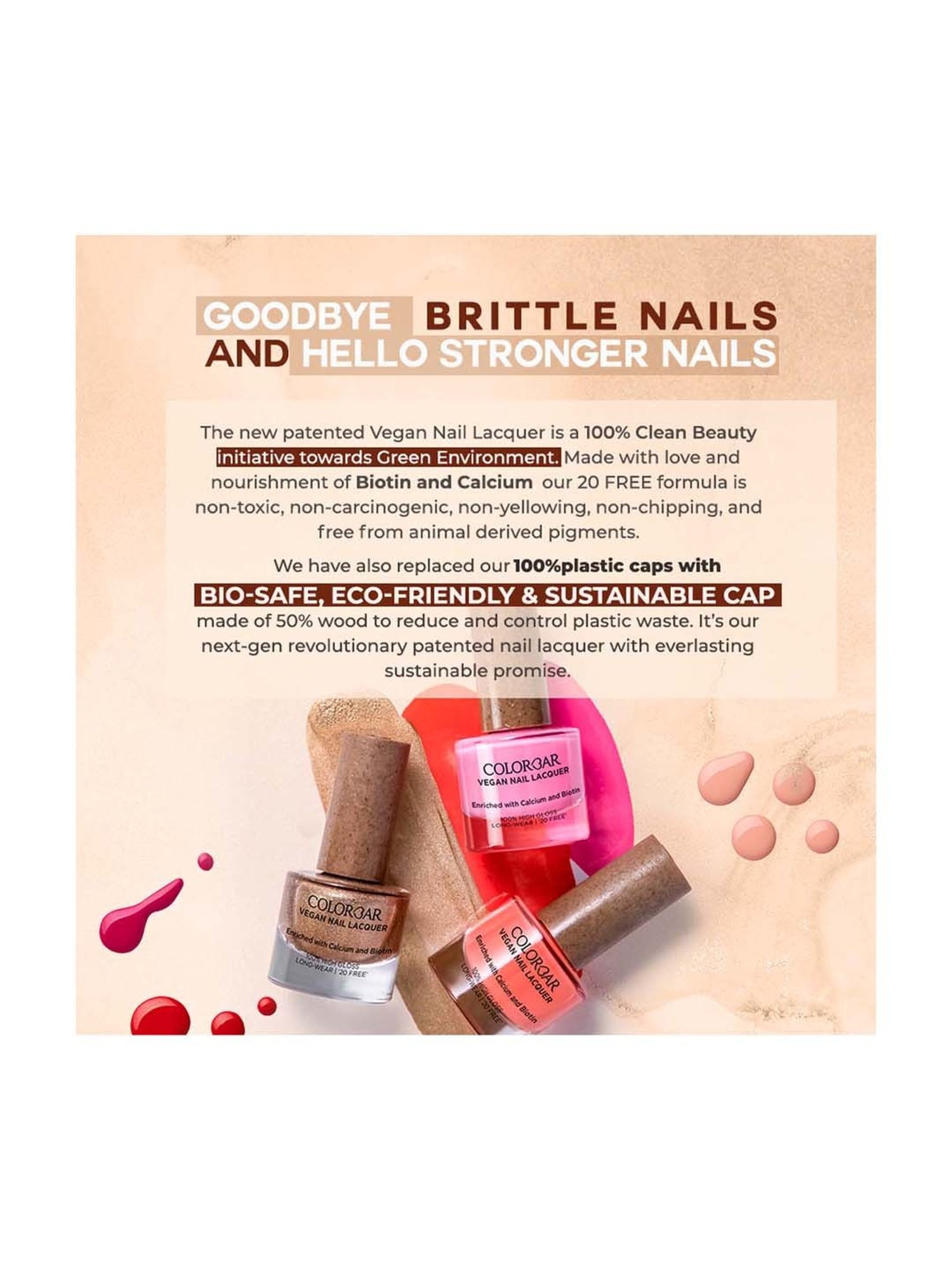 Colorbar Vegan Nail Lacquer So Cold - 125 - 8 ml