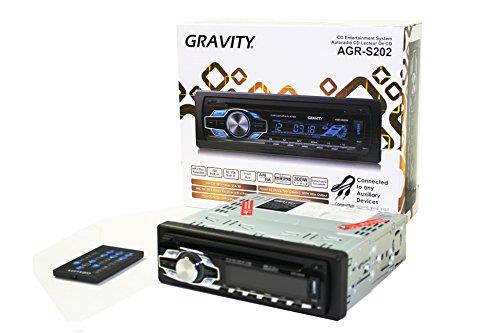 gravity agrs202 car entertainment system cdreceiver builtin sd/usb/front aux mp3 disc playable