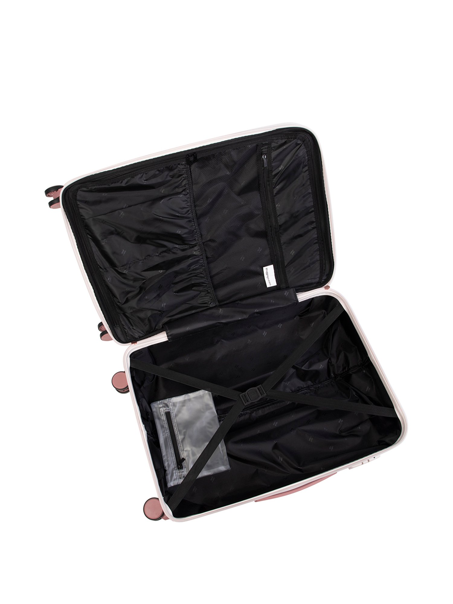 it luggage Sheen Marble Pink Cabin-20 inches Expandable Hardsided Trolley Bag with TSA Lock