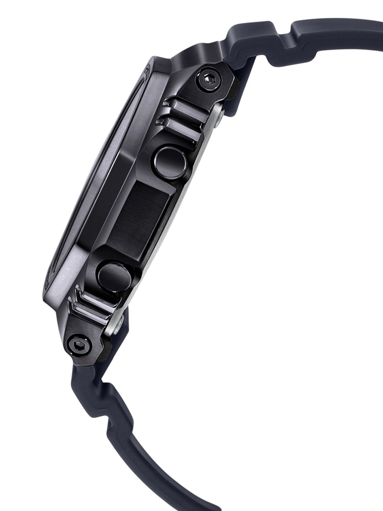 Casio G-Shock G-Steel GM-S2100B-8ADR Black Analog-Digital Dial Black Resin Strap Women's Watch G1164