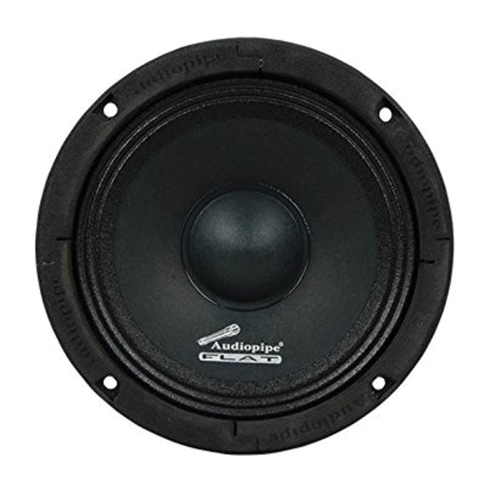 New Audiopipe Apmb65flt 6.5 Inch Flat Loudspeaker 250 Watt Car Audio 6.5" 250W