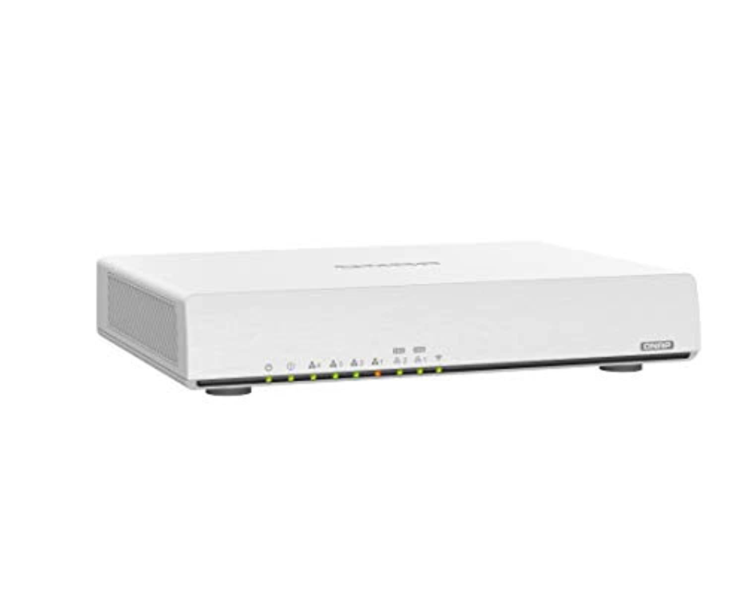 QNAP QHora-301W 2 X 10GbE and 4 x 1Gb LAN Ports, WiFi 6 AX3600 Fanless SD-WAN Router (QHora-301W)