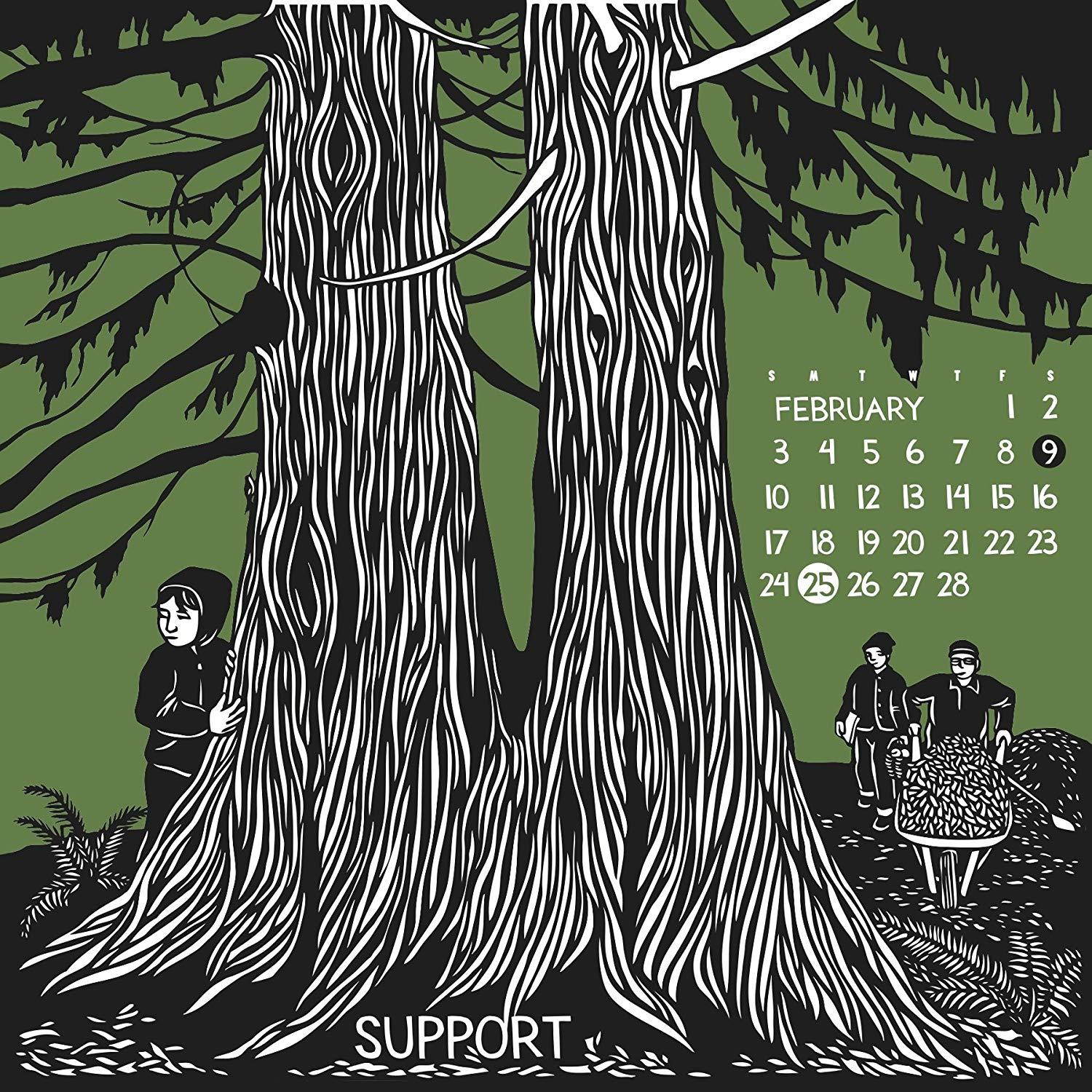 Nikki McClure Prepare 2013 Calendar