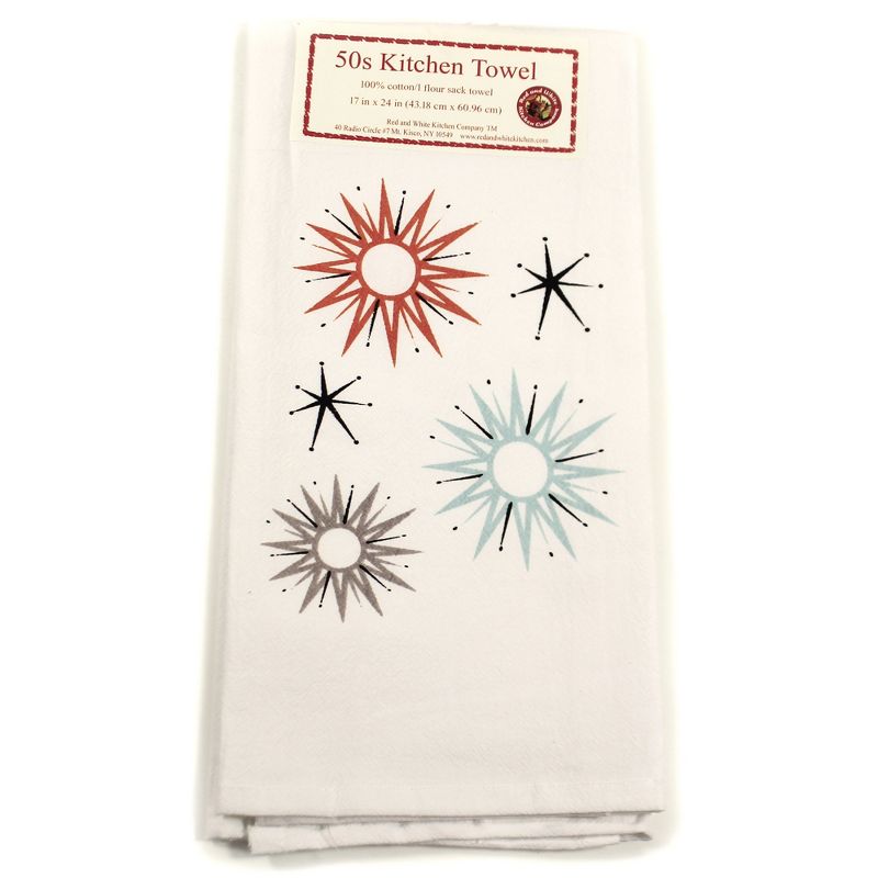C&F Home Floral Garden Flour Sack Embroidered Cotton Kitchen Towel