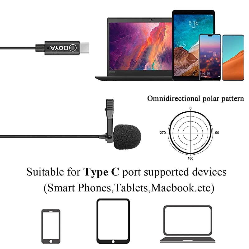 Lavalier Lightning Microphone for iOS iPhone 11 Vlog, 20 ft/6m  by-M2 Lapel Universal Mic with Lightning Plug Adapter for iPhone 11 10 X 8 7 MAC YouTube Video Facebook Live