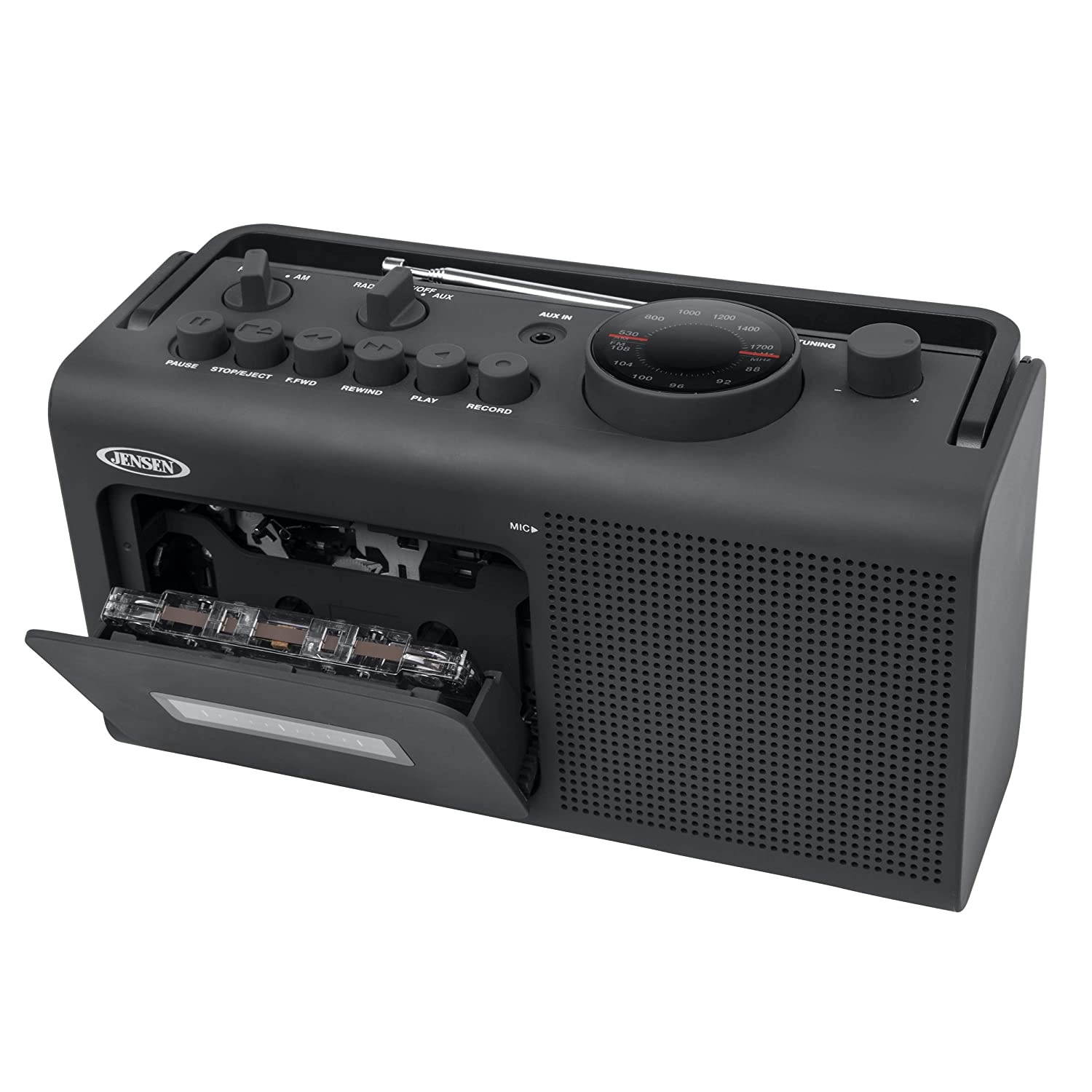 JENSEN MCR-250 Personal Cassette Player/Recorder with AM/FM Radio