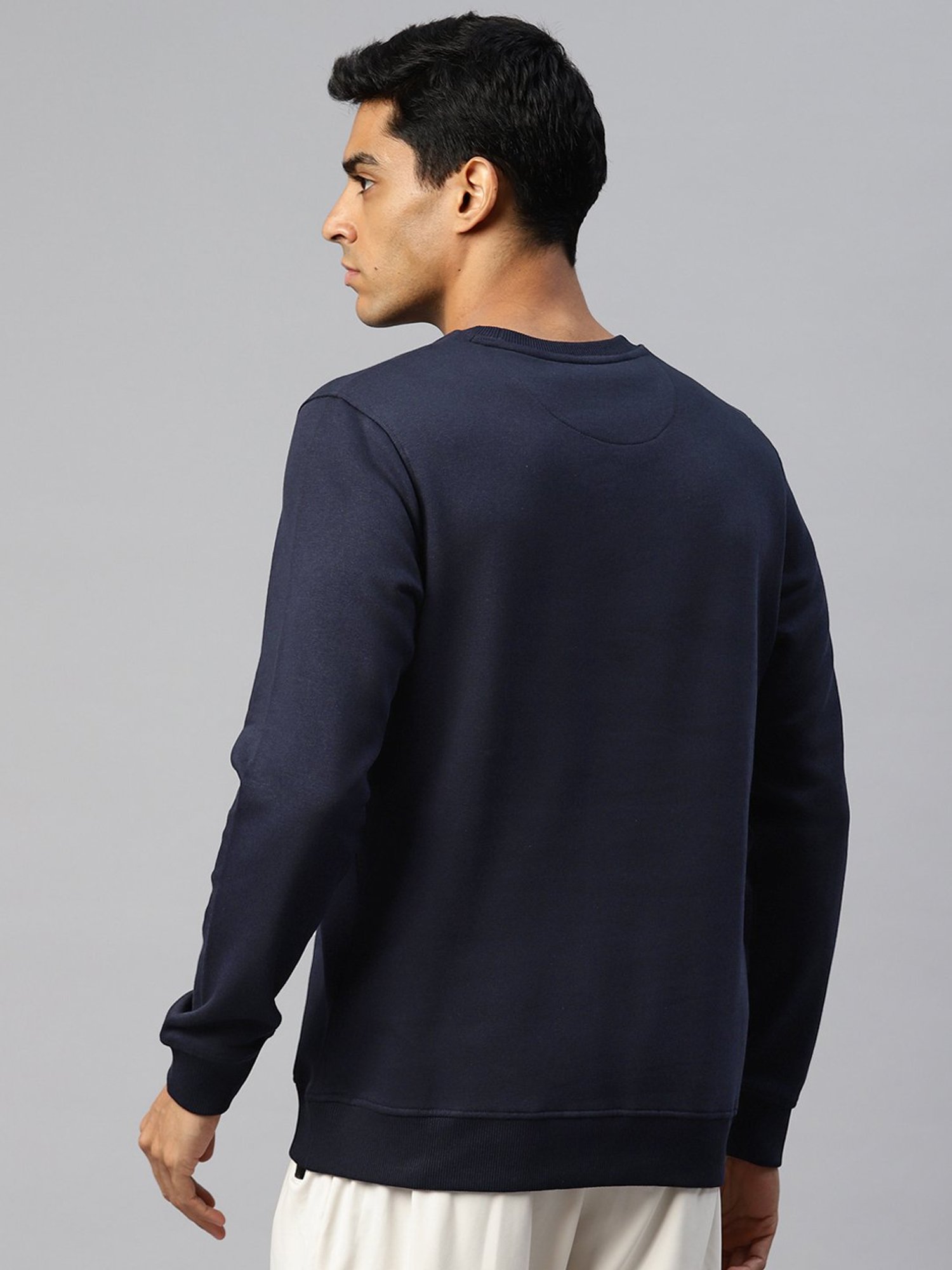 ALCIS Navy Regular Fit Sweatshirt