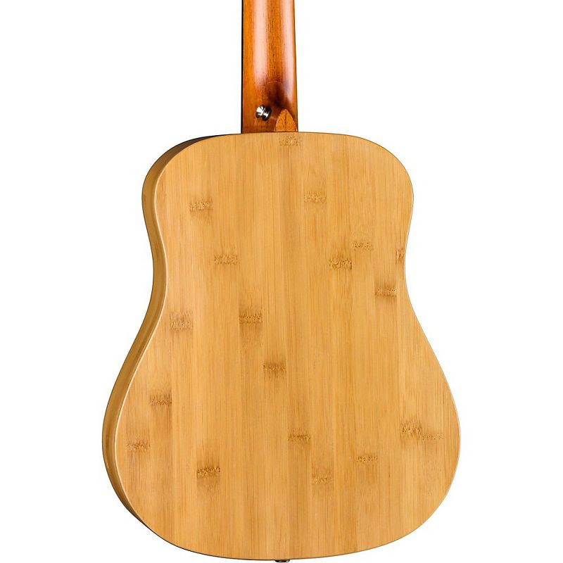 Luna Guitars Safari Bamboo 3/4 Satin Natural Acoustic Guitar Natural
