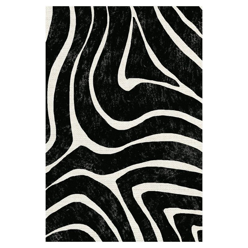 24" x 36" Lino Zebra Stripes by The Studio Art on Canvas - Fine Art Canvas