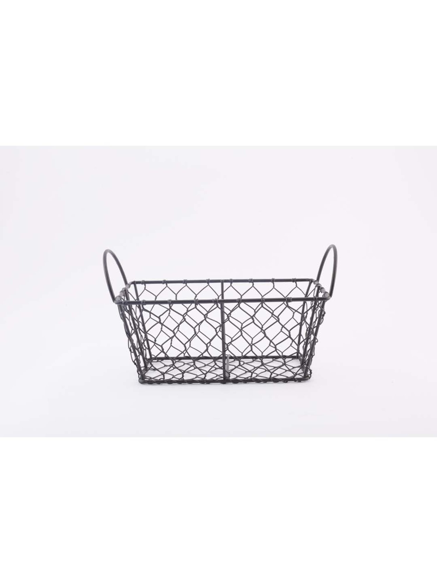 VarEesha Brown & Black Bamboo Multi-Purpose Basket - Set of 1