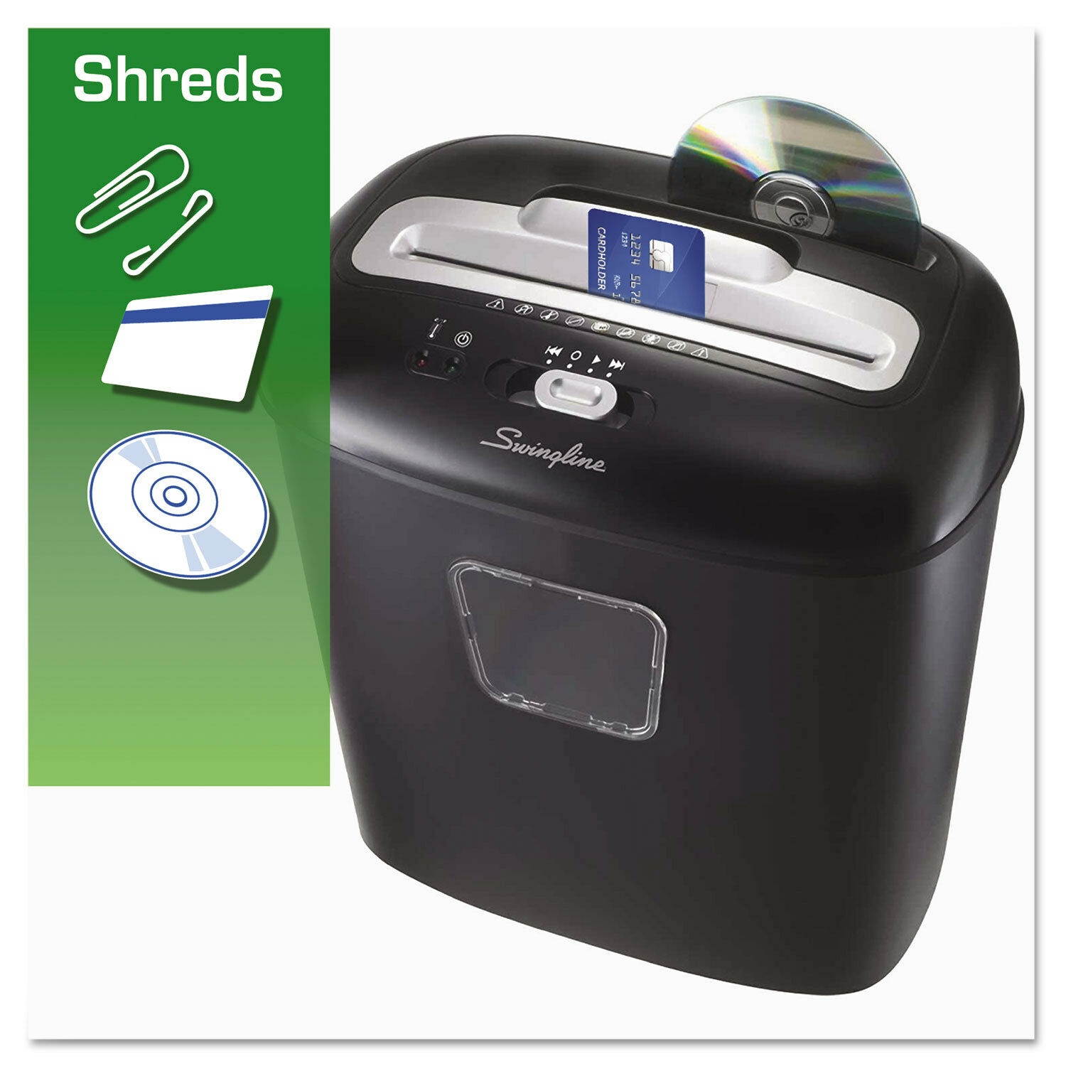 Swingline EX10-05 Super Cross-Cut Shredder 10 Sheets 1 User 1757393