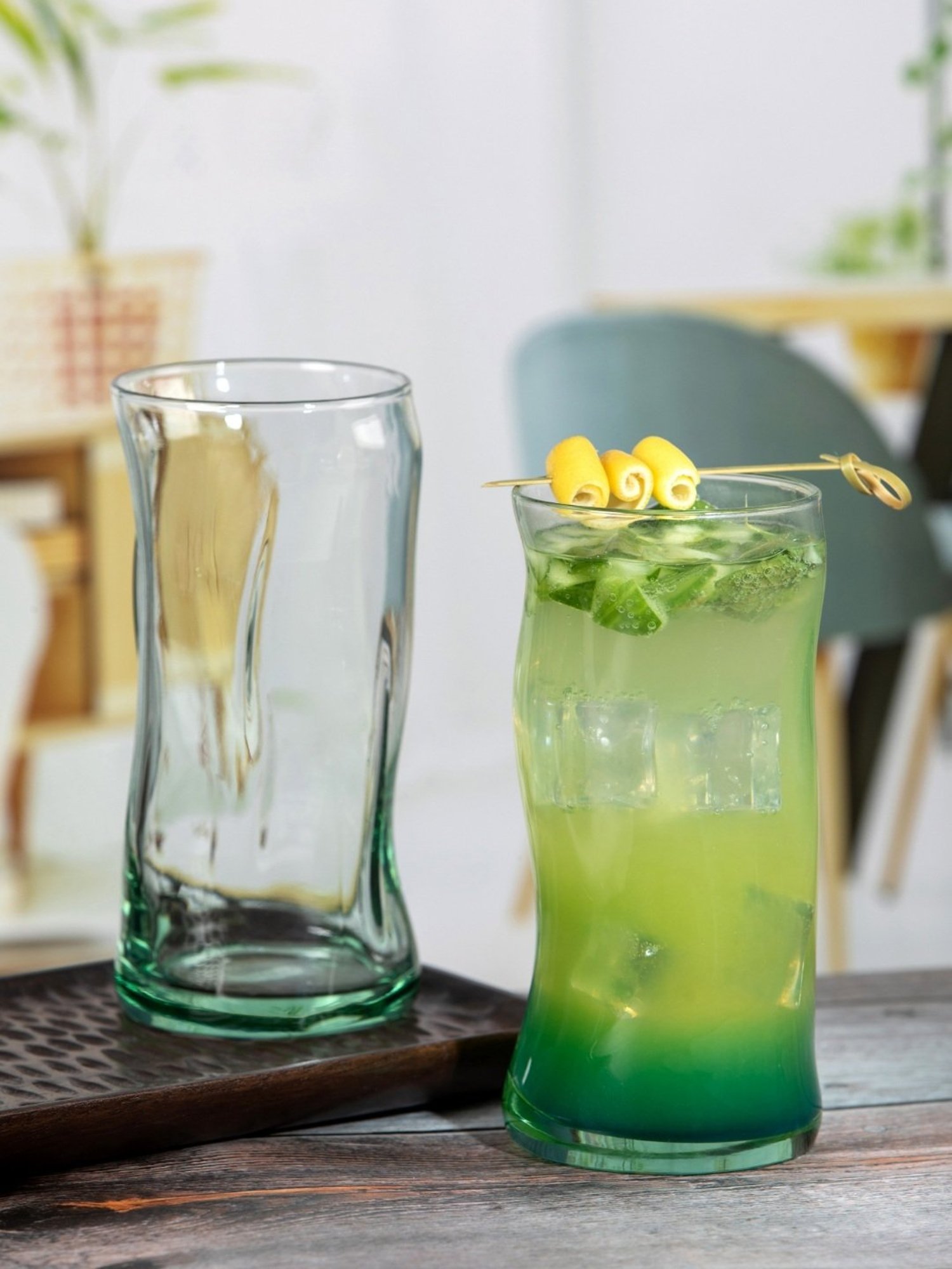 Pasabahce Transparent Glass Tumbler - Set of 4 (440ml)