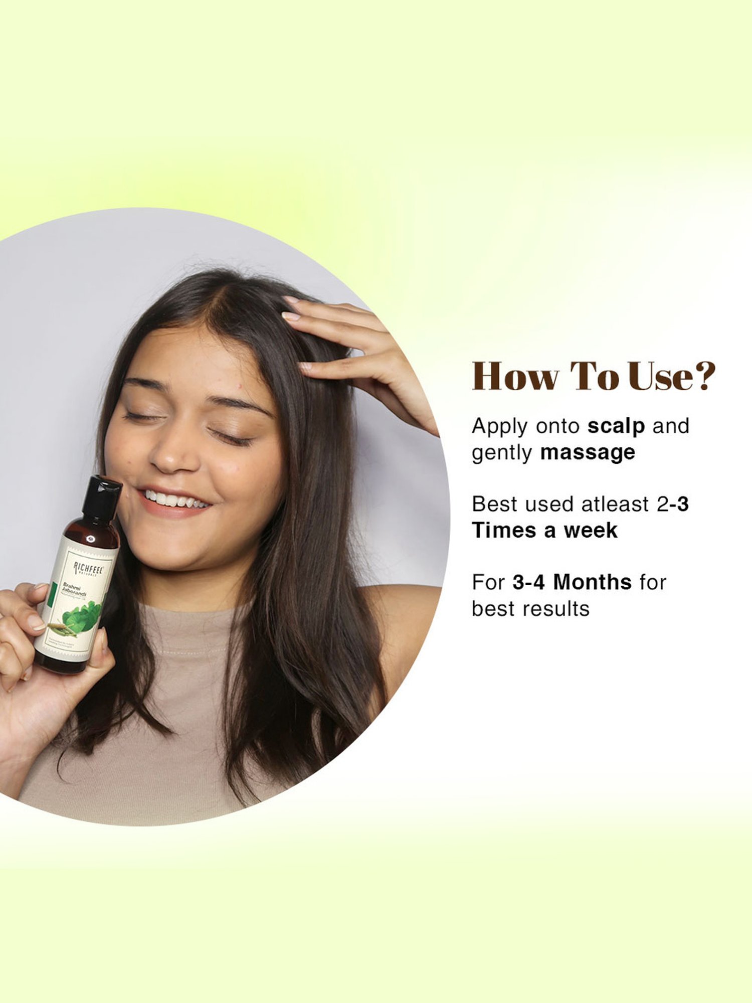 Richfeel Brahmi Jaborandi Hair Oil - Pack of 3