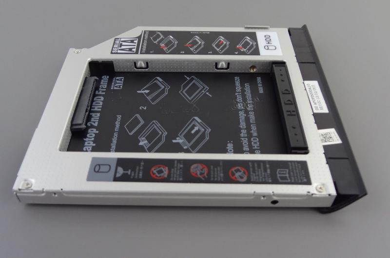 2nd HDD SSD Caddy For Dell Latitude E6330 E6420 E6520 E6320 E6430 E6530