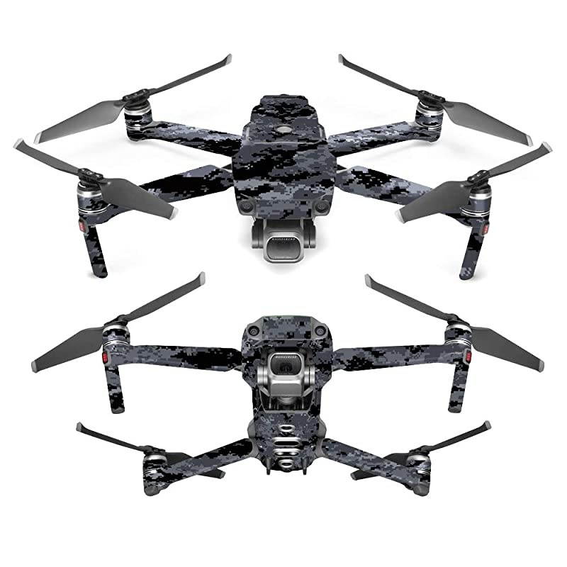 Skin Compatible with DJI Mavic 2 Pro or Zoom Digital Camo | Protective Durable and Unique Vinyl Decal wrap Cover | Easy to Apply Remove and Change Styles | Made in The USA
