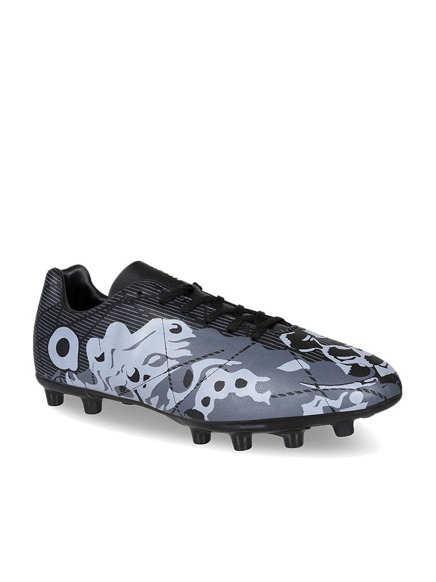 AIVIN Men's Ocean Black Football Shoes