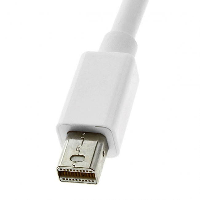 FVH Mini Displayport DP Source to VGA Adapter Cable for Apple Macbook & Monitor DP-008
