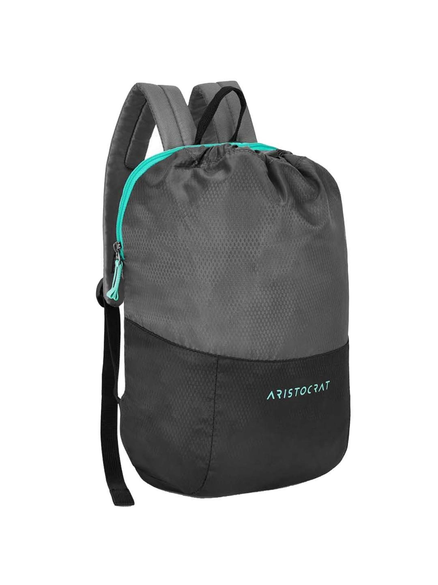 Aristocrat 15 Ltrs Grey Medium Backpack