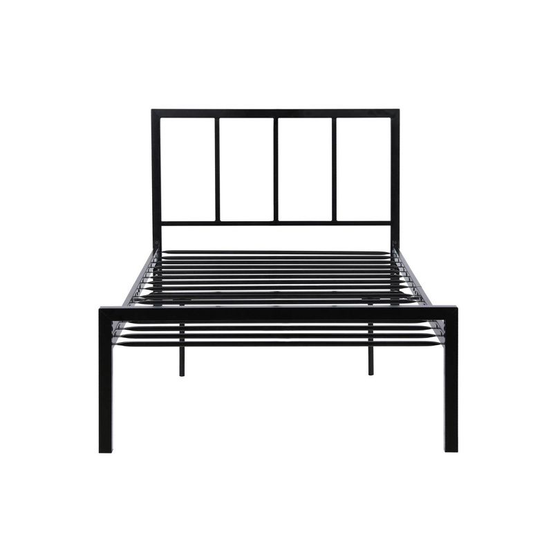 Twin Faye Metal Bed Black - Room & Joy