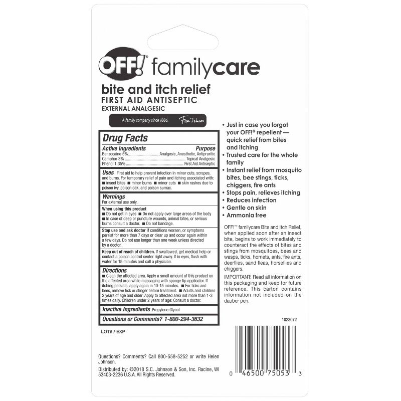 OFF! FamilyCare Smooth & Dry Insect Repellent I - 4oz/2ct