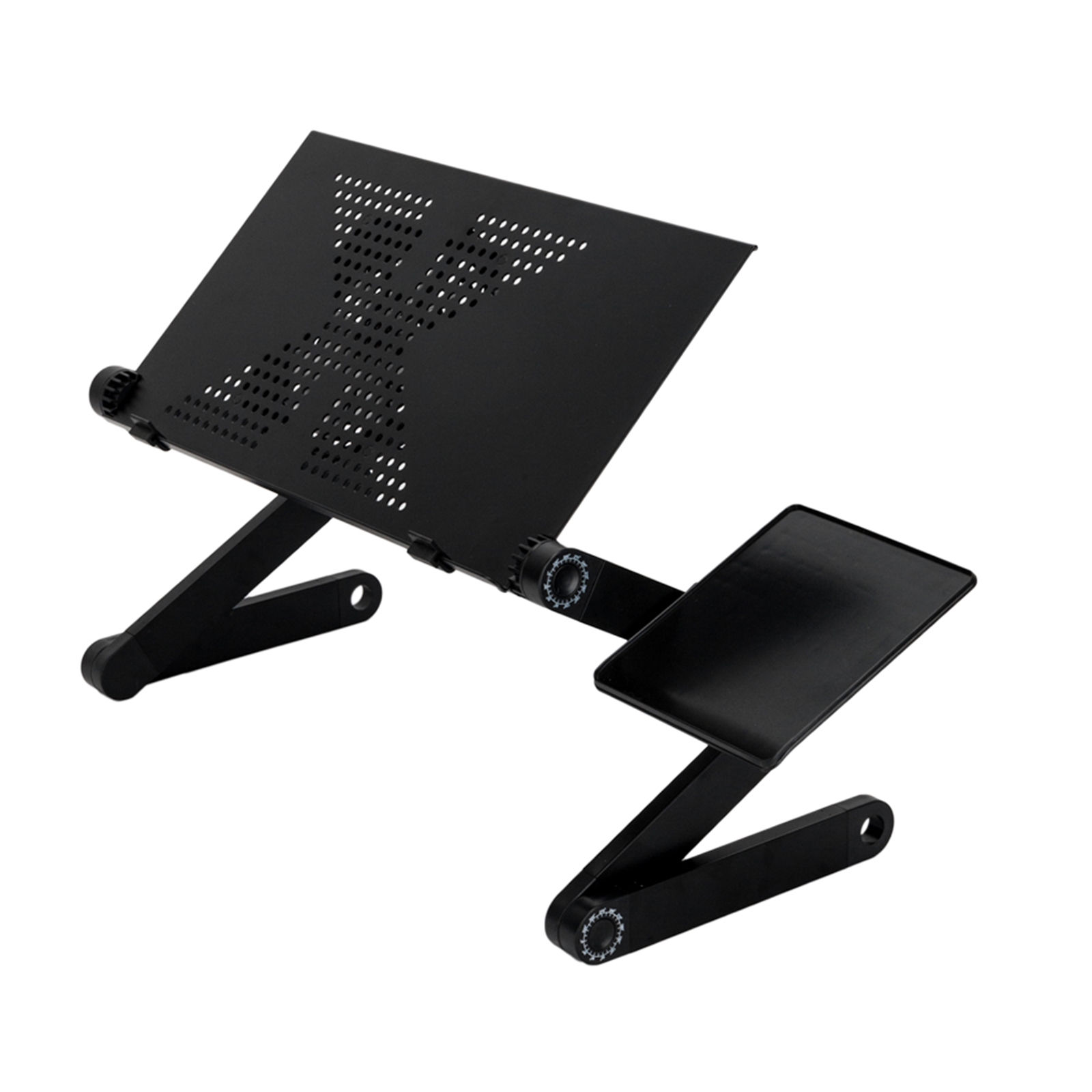 Laptop Stands Adjustable&nbsp;Lap Desks Portable Laptop Bed Table with Cooling Fans & Mouse Pad for Couch, Bed, Sofa