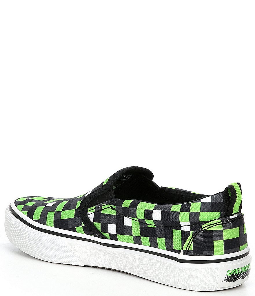 Skechers Boy's Street Fame Printed Slip-On Sneakers (Youth)