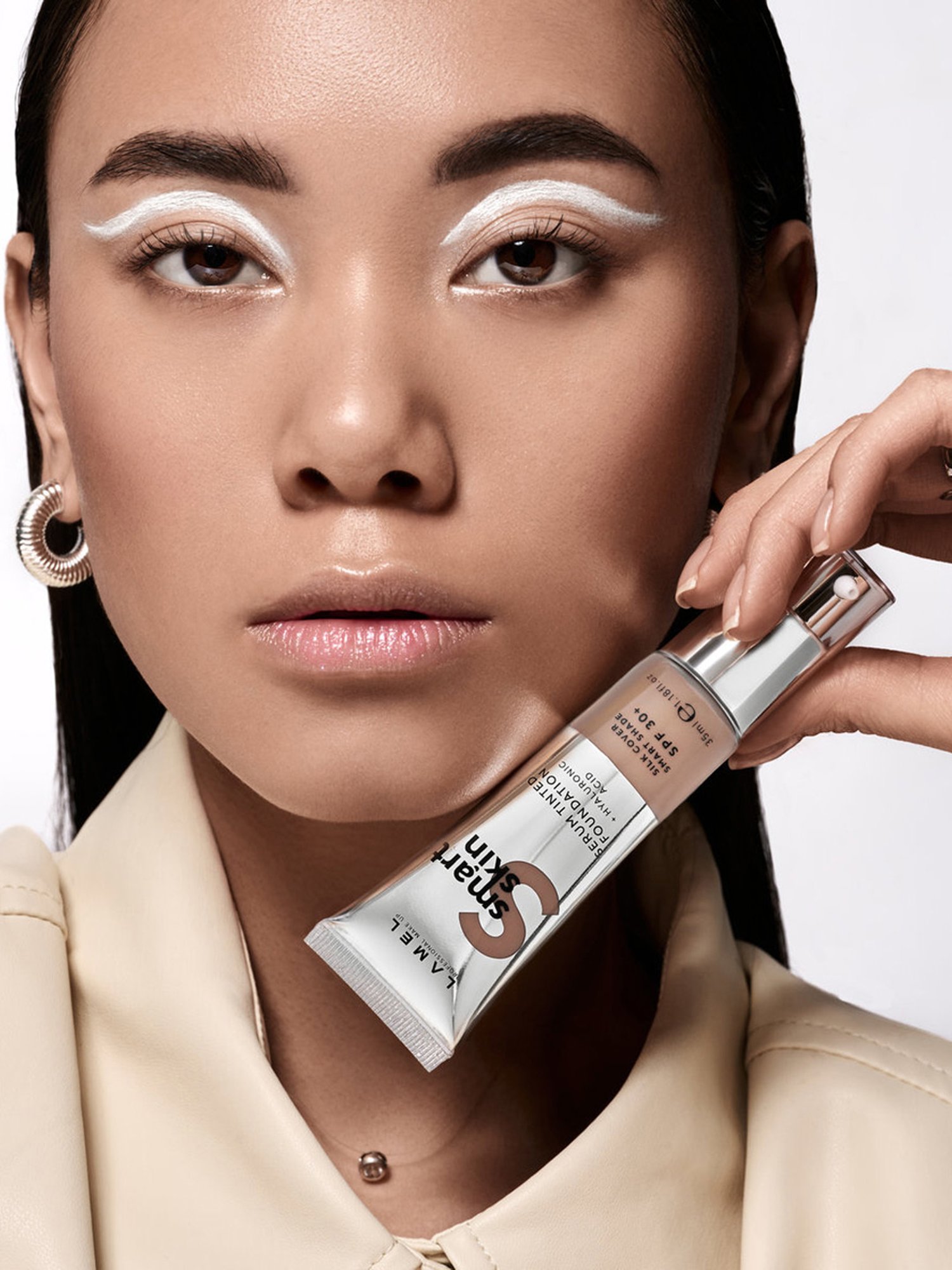 Lamel Smart Skin Serum Tinted Foundation SPF 30 + 404 Sand - 35 ml