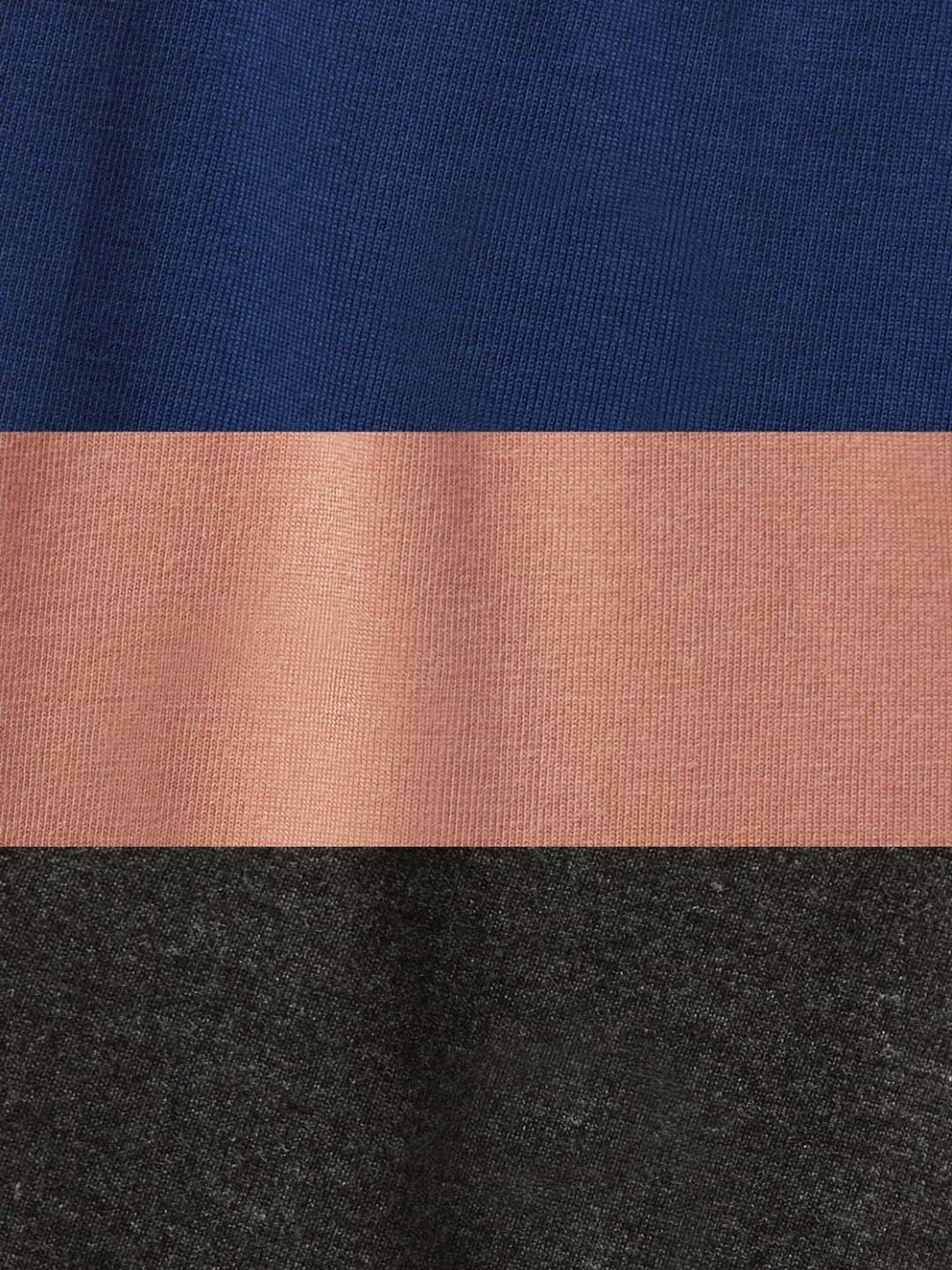 YU by Pantaloons Black & Blue Cotton Shorts - Pack Of 3