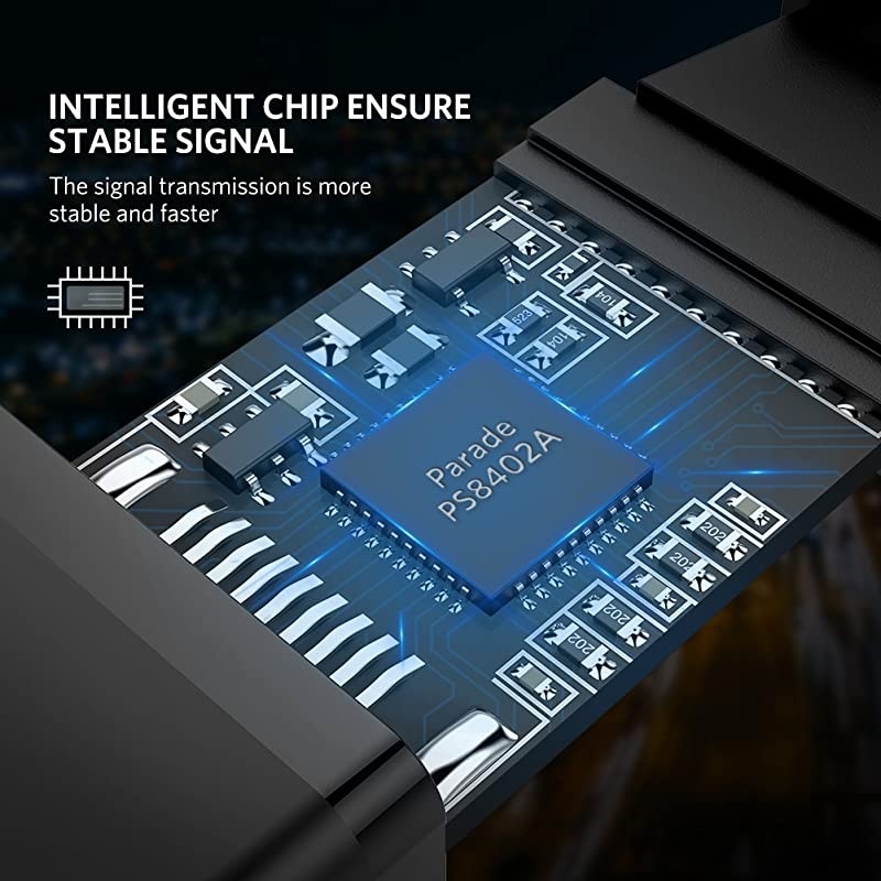 4K Displayport to HDMI Cable UniDirectional UHD DP to HDMI Connector Video Display Cord for HDTV Monitor Projector Computer 10FT