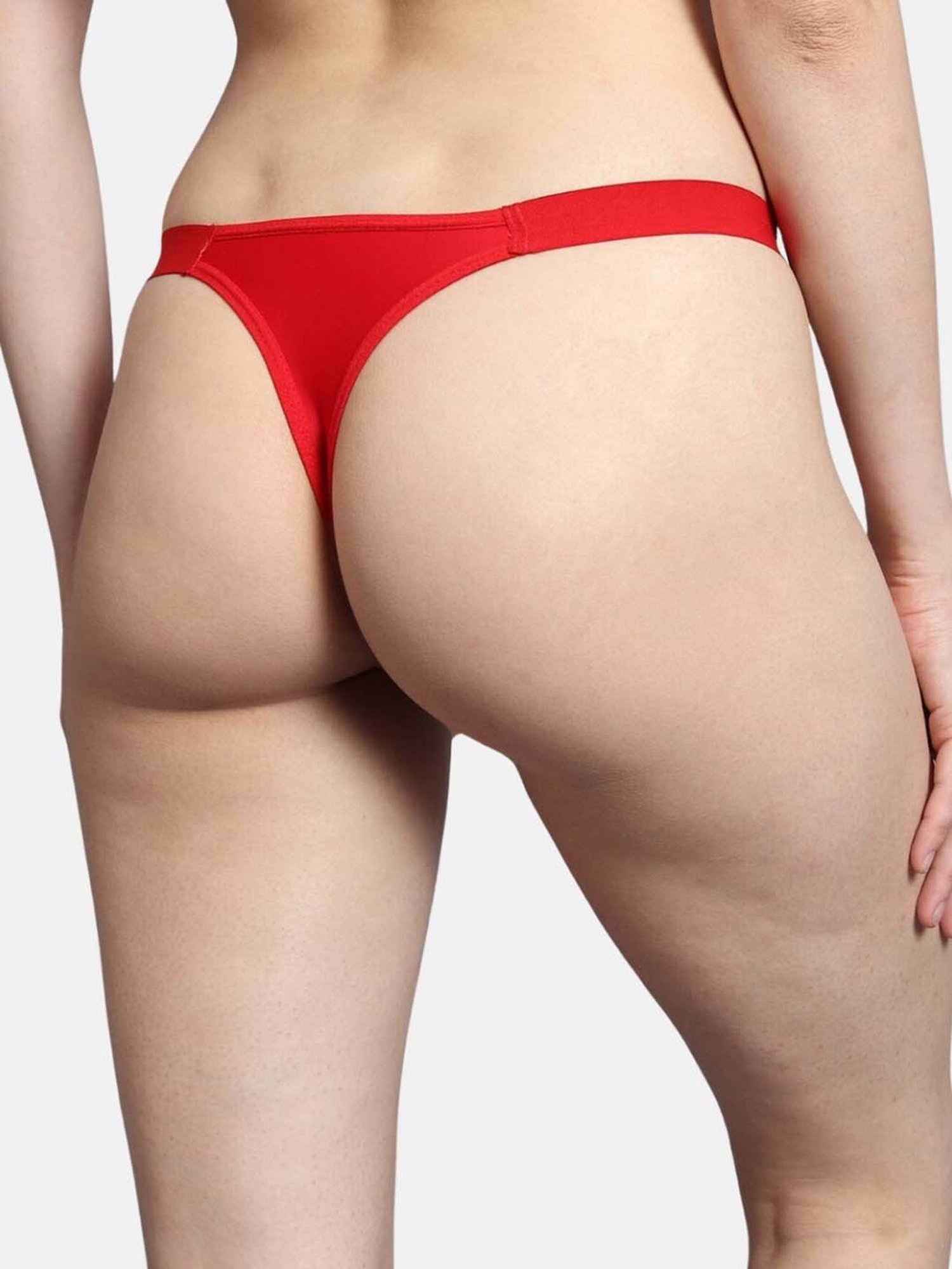 Bleeding Heart Tomato Red Plain Panty