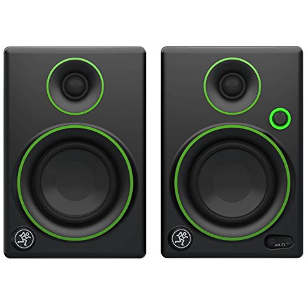 Mackie CR3-X 3-Inch Creative Reference Multimedia Monitors Bundle with Mackie Onyx Artist 1-2 USB Audio Interface, Pro Tools DAW Software, TH-02 Closed Back Headphones, 2x 10-Foot TRS Cable