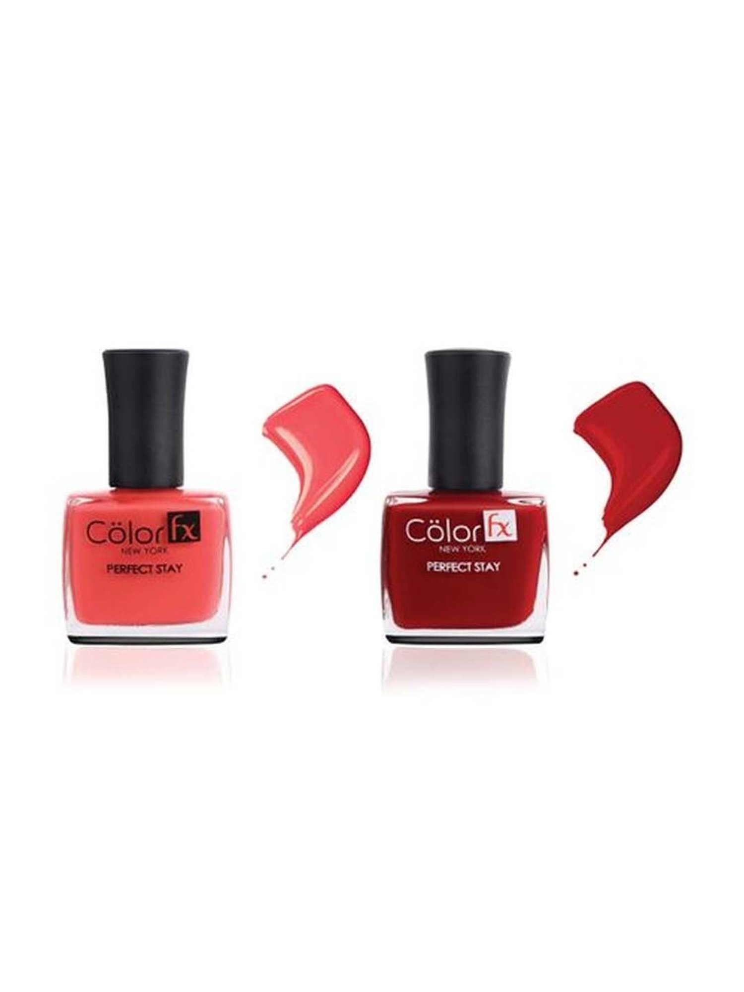 Color Fx Nail Enamel Basic Collection Perfect Stay 123 & Perfect Stay 124