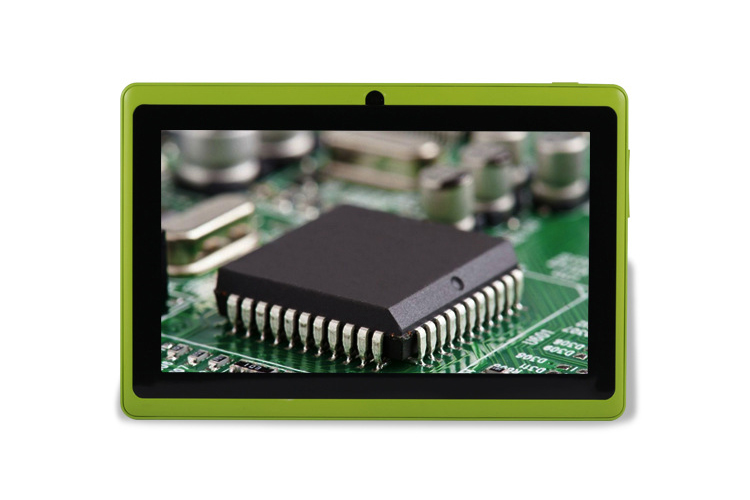 Mini Tablet 7 Inch 8G A33 1024 x 600 1.3GHz 7 Inch 3-5 hours Tablet Yellow TABLET-Q88A33-G