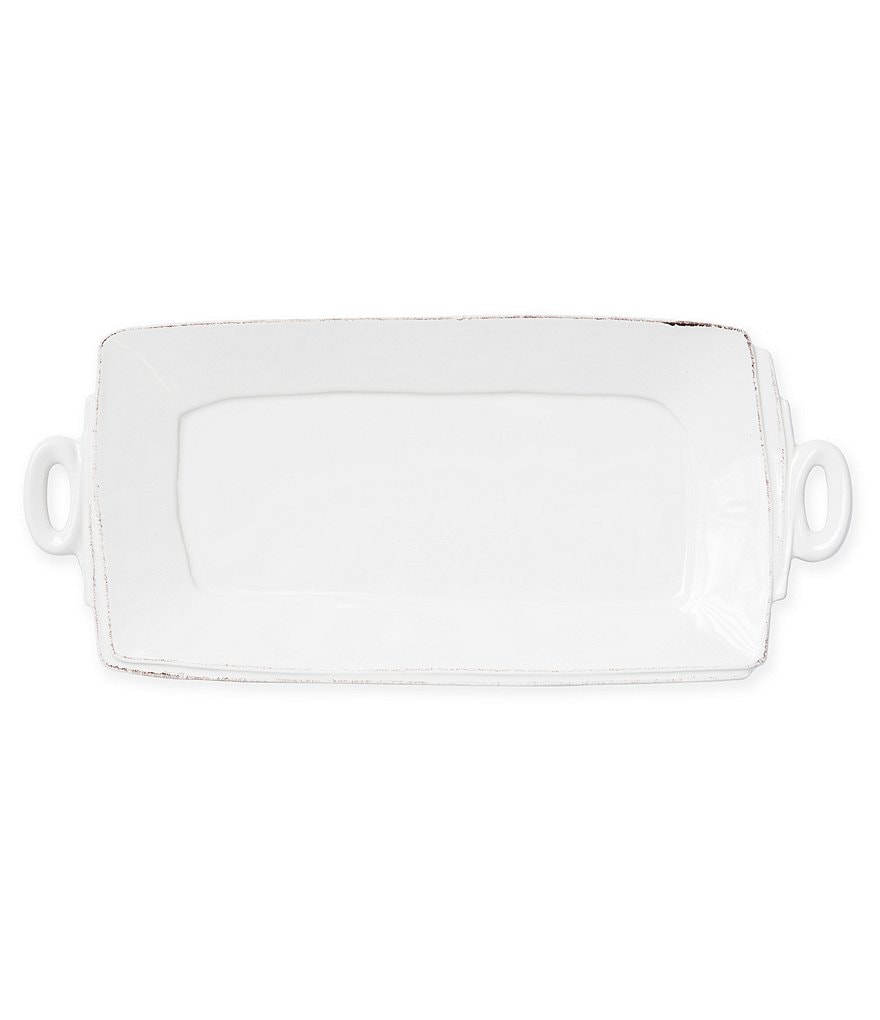 VIETRI Lastra Handled Rectangular Platter
