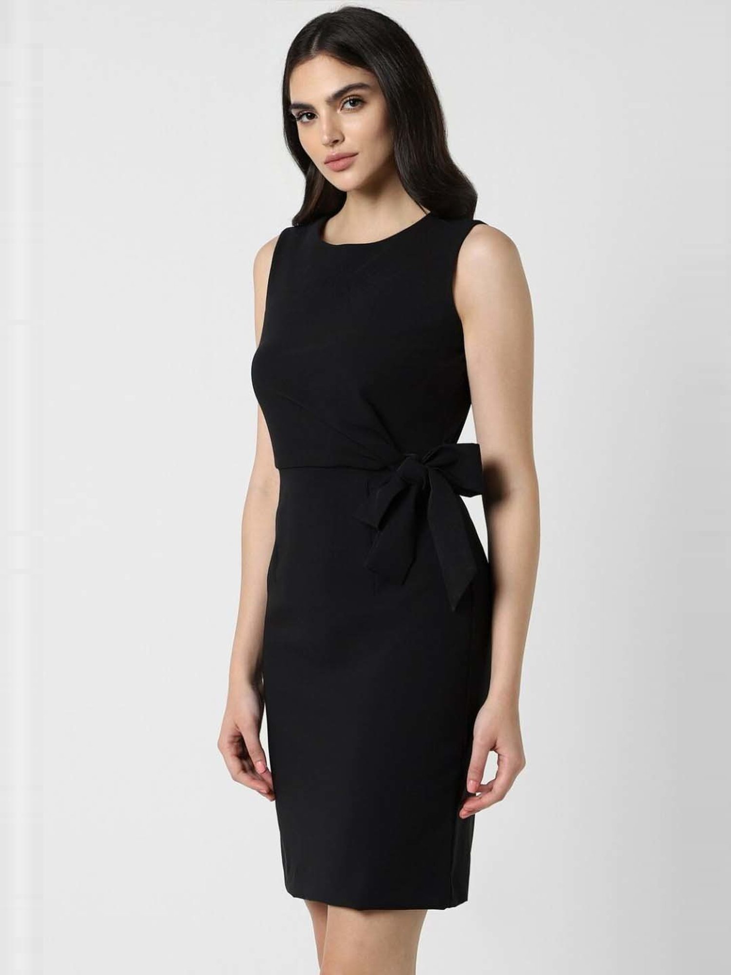 Van Heusen Black Shift Formal Dress