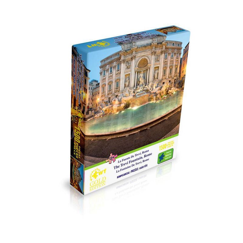 Wuundentoy Gold Edition: The Trevi Fountain Rome Jigsaw Puzzle - 1500pc
