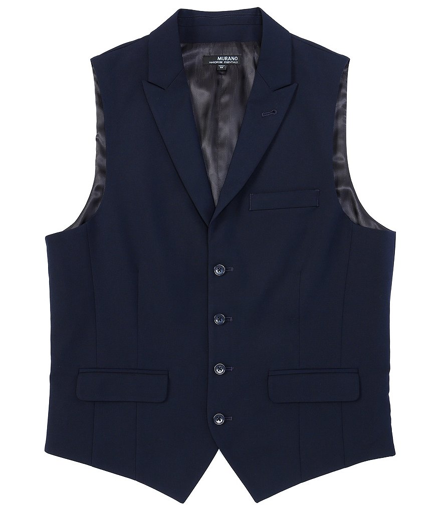 Perry Ellis Solid Suit Separates Vest