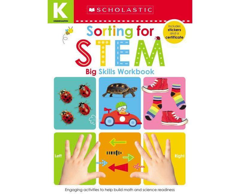 Sorting for Stem Kindergarten Workbook: Scholastic Early Learners (Big Skills Workbook) - (Paperback)