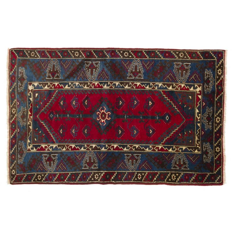 4'x6'6" Vintage One-of-a-Kind Saaba Rug - Revival Rugs