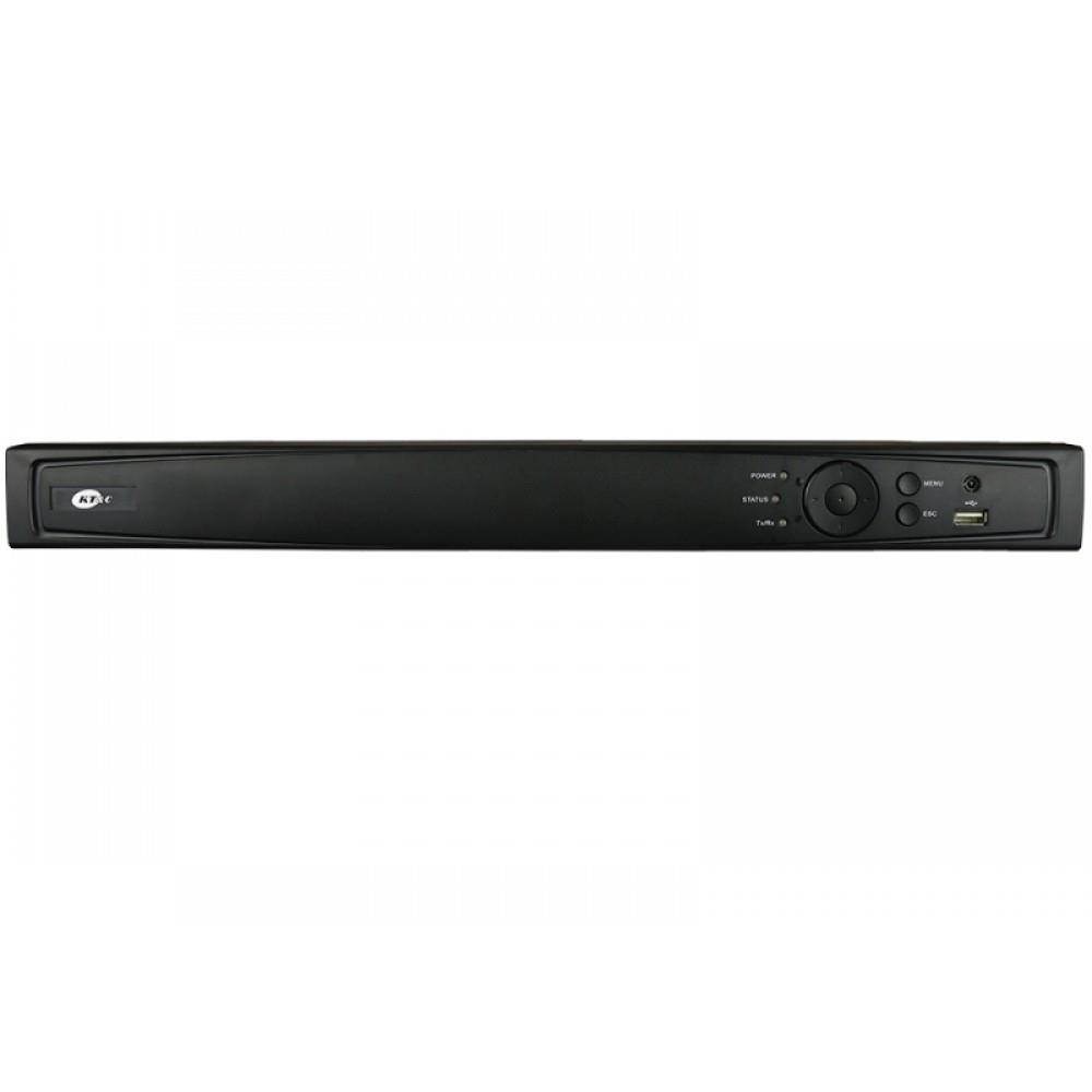 KT&C OMNI-IP KNR-p16Px8 16 Channel Plug-and-Play NVR system, connect 16 IP cameras, 8 PoE ports