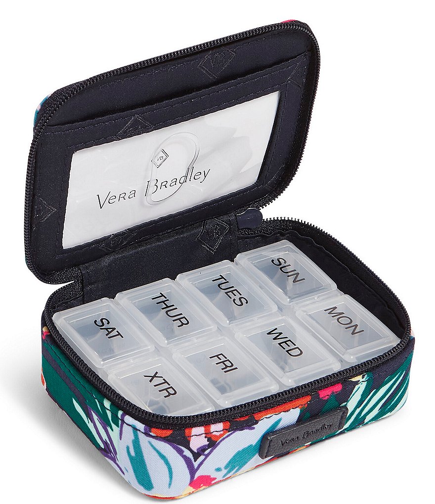 Vera Bradley Iconic Travel Pill Case