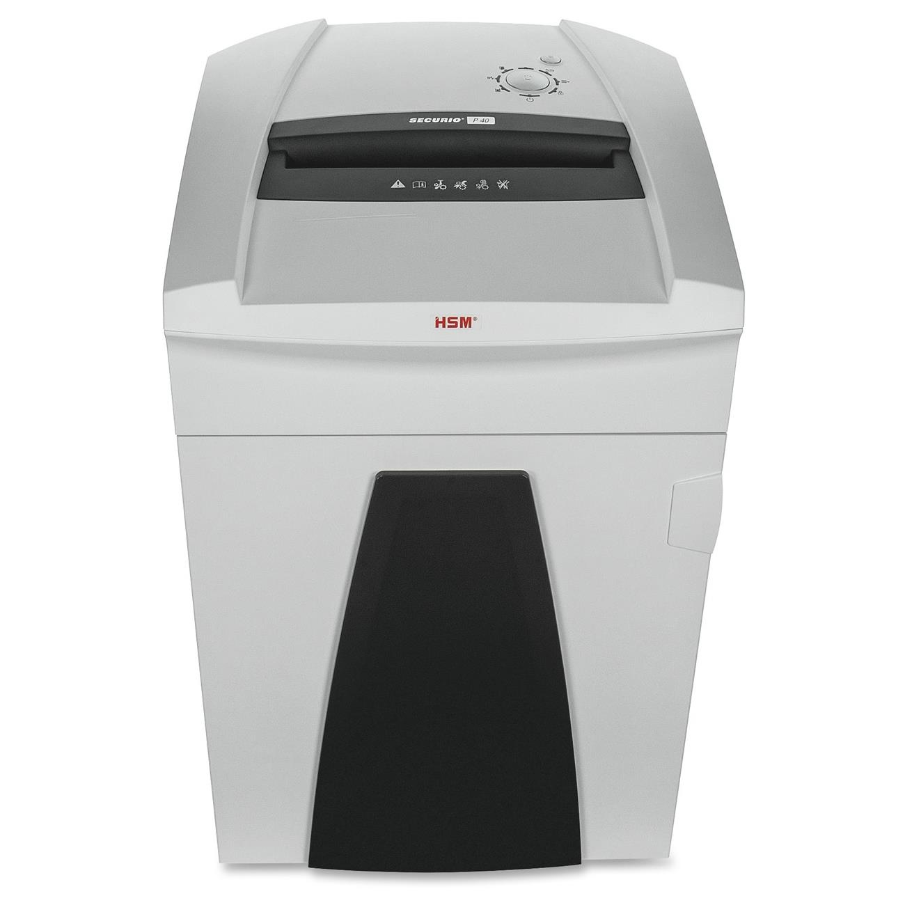 HSM Securio P36c Cross Cut Shredder, 29-31 Sheet Capacity, Security Level P-4, 38.3 Gal. Bin Capacity - HSM1853