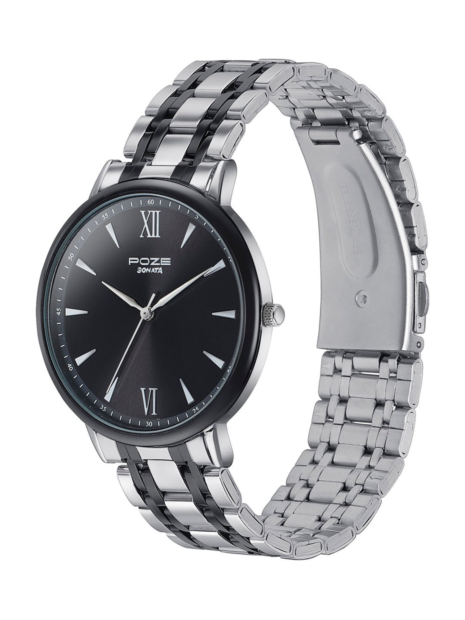 Sonata Poze 3.0 SP70044KM02W Analog Watch for Men