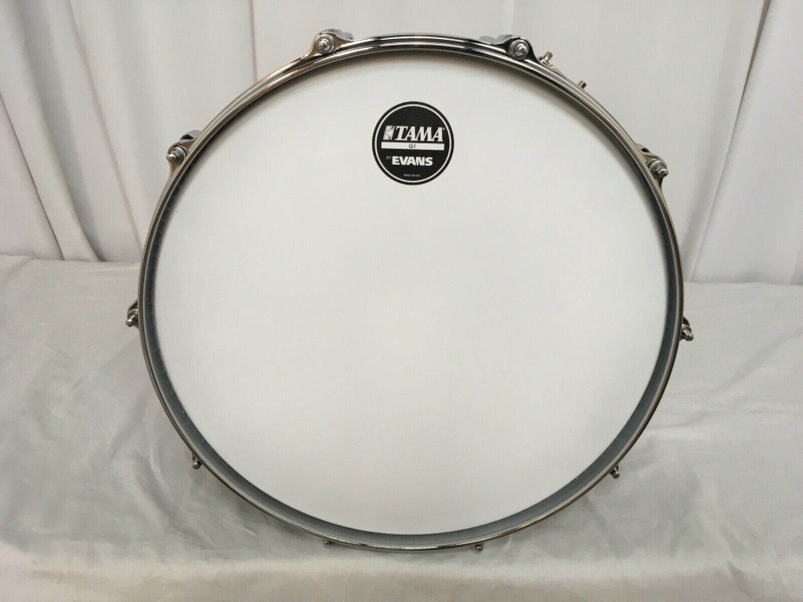Tama Starclassic Walnut/Birch 14" Dia X 8" Deep Snare Drum/Piano Black/Rare!