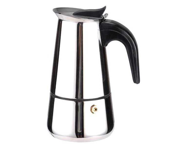 Bialetti 3 Cup Moka Stovetop Espresso Maker - Silver