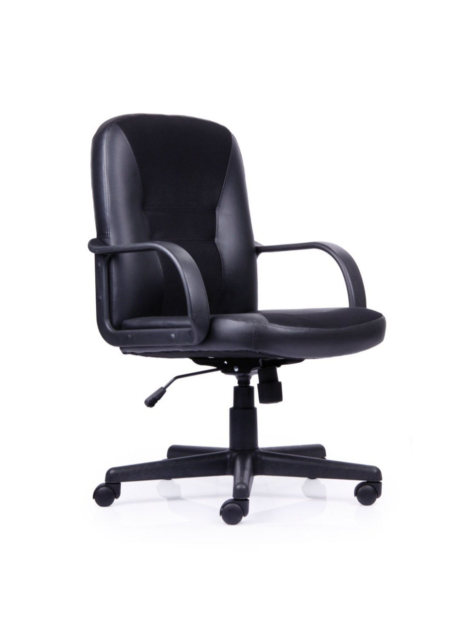 Durian Bliss Black Premium Leatherette Workspace Chair