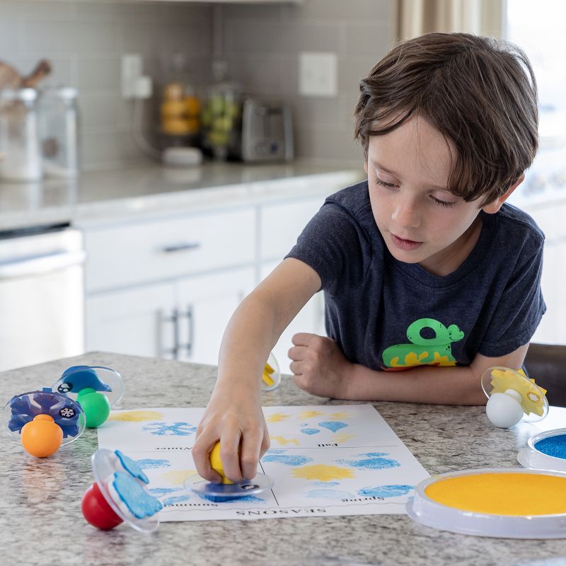 Ready 2 Learn Giant Stampers - Weather Patterns - Set of 6